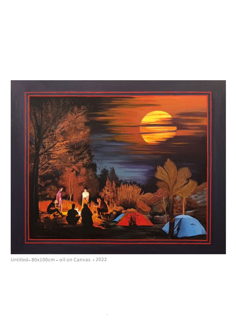 untitled - 80x100 cm - oil on canvas - 2022