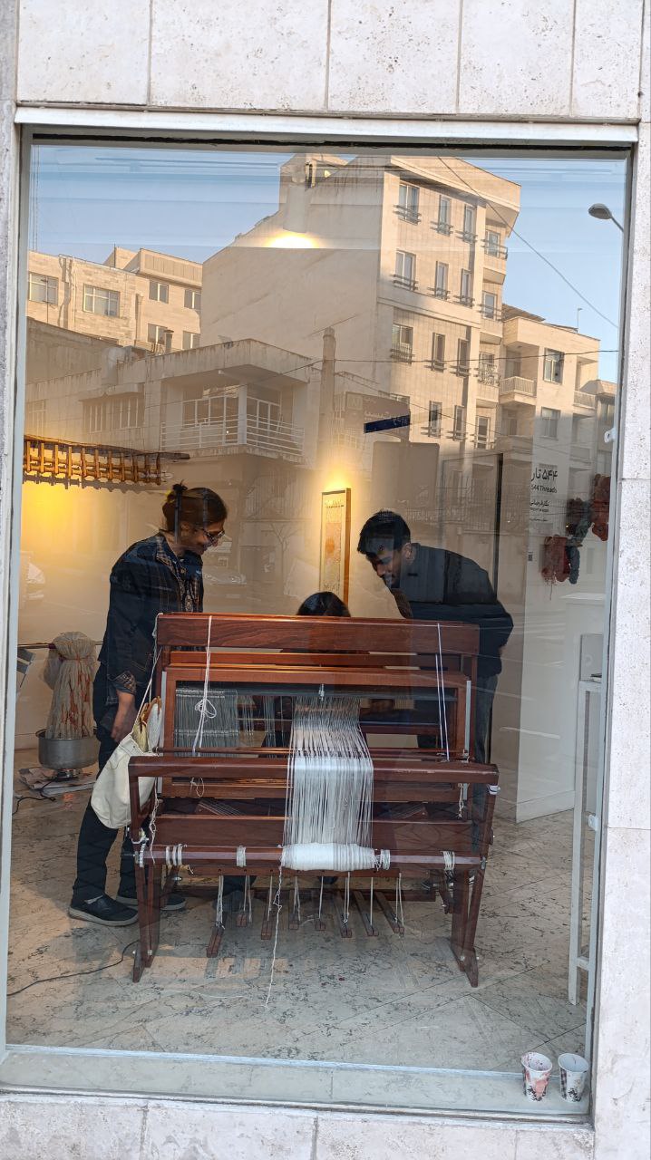 negar farajiani - 544 threads - installation views