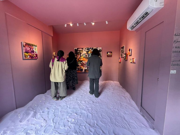 Zanbagh lotfi - I hang a chandelier in my dream of the unknown city - IV2