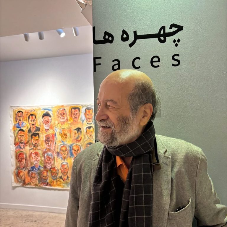 NEMAT LALEI - faces - installation views