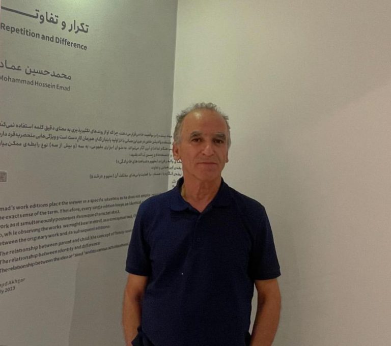 mohammad hossein emad installation views