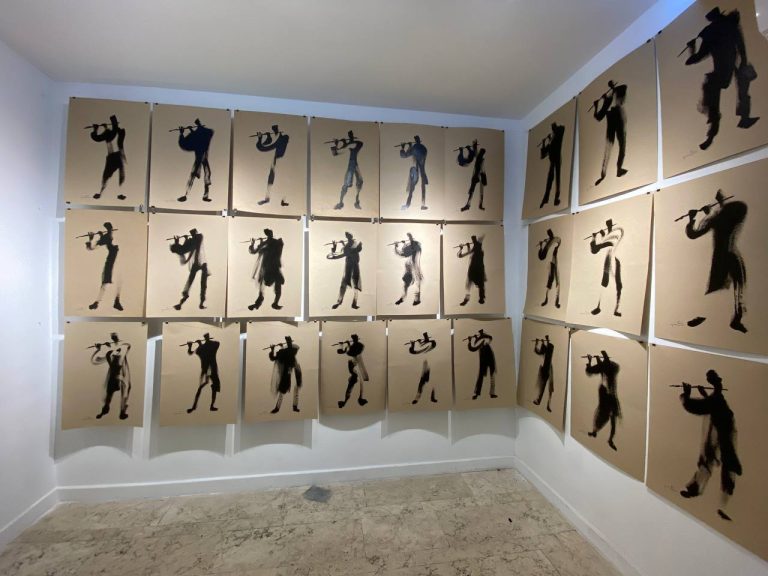 behzad shishehgaran installation views