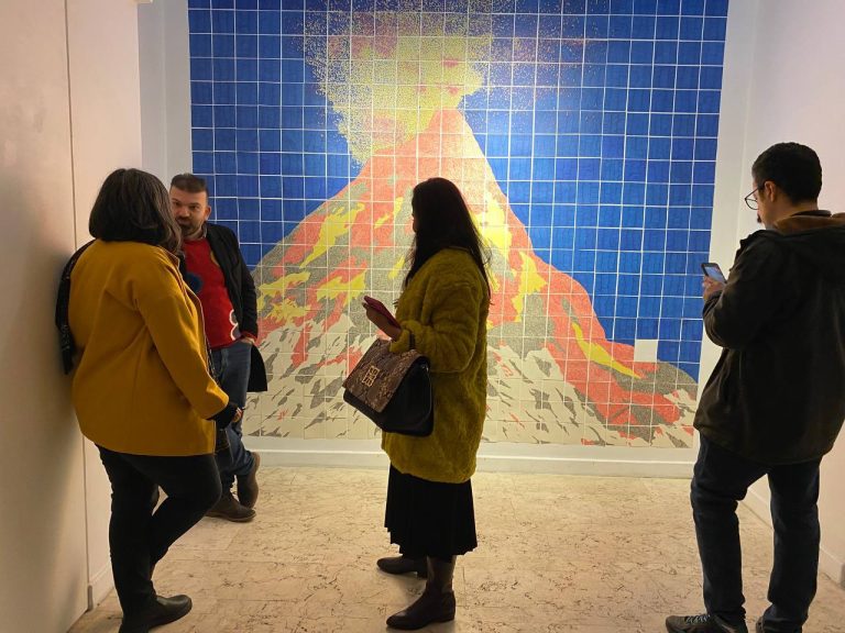 pegah shamloo - outburst - installation views