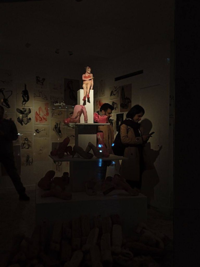 Shekar Bahrami - MUZE project - Installation views